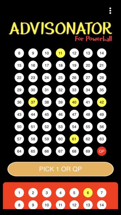 Advisonator for Powerball screenshot 2