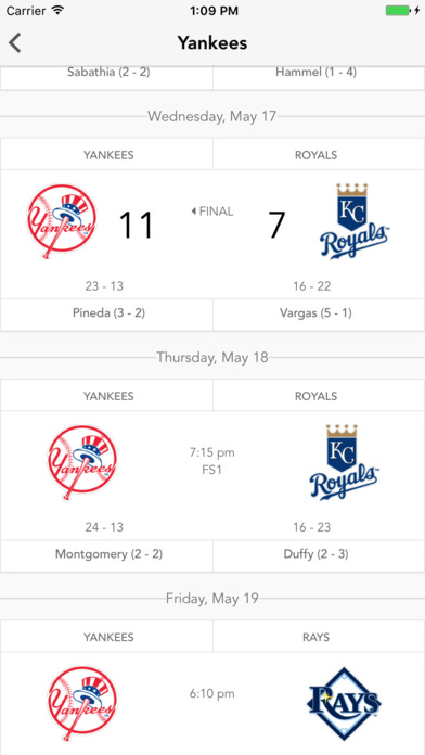 NYC sports: Pro Games & Scores screenshot 2
