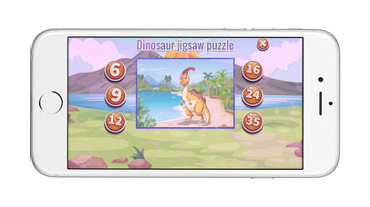 dinosaur jigsaw puzzles games screenshot 2