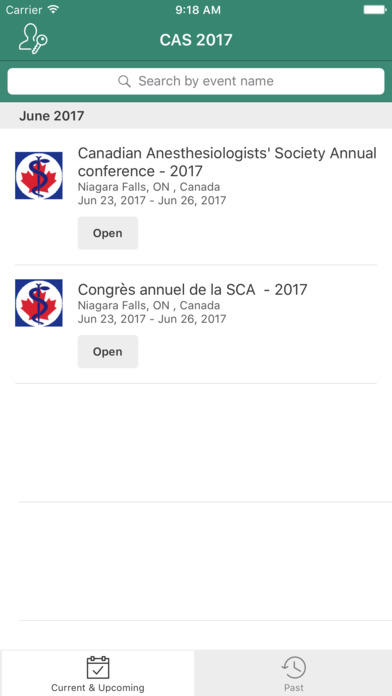 CAS Annual Meeting - 2017 screenshot 2