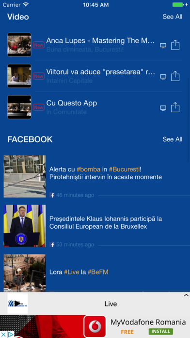 BucurestiFM screenshot 2