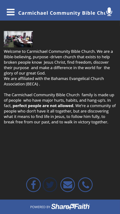 Carmichael Community Bible Chu screenshot 2