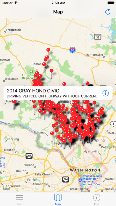Montgomery Traffic Violations - Maryland Citations screenshot 3