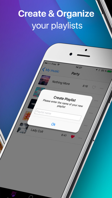 Song Box: unlimited music & player app for iPhone screenshot 3