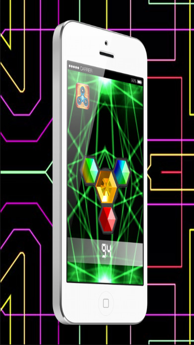 Fidget Spinner - Modify Neon Spinner screenshot 2