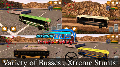 Off-road Driving Bus : Xtreme Parking Pro screenshot 2