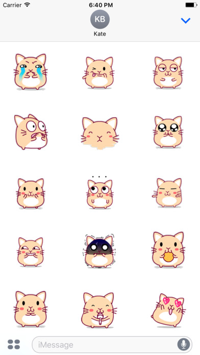 Big Cat: Animated Stickers screenshot 2