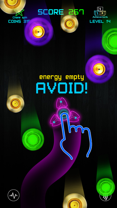 Neon: King of Fidget Spinners screenshot 4