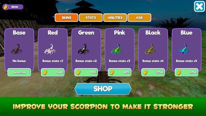 Poisonous Scorpion Survival Simulator screenshot 4