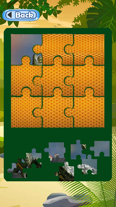 Learn And Puzzle Games Turtle Jigsaw screenshot 3