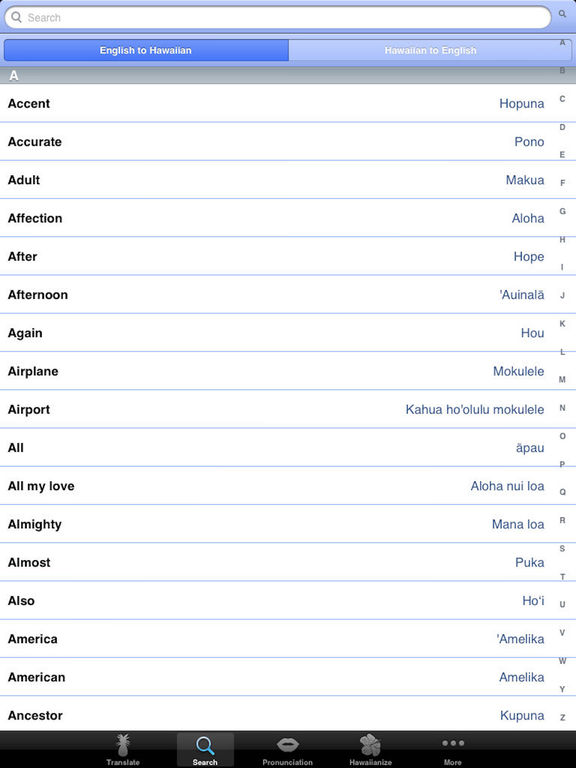 App Shopper Hawaiian Words Translation and Dictionary (Reference)