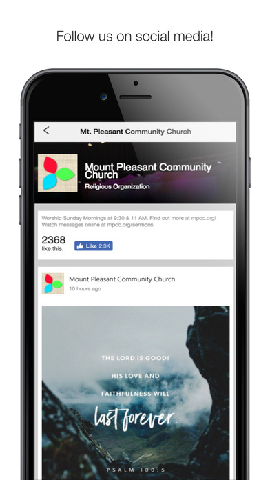 Community Church MI screenshot 2