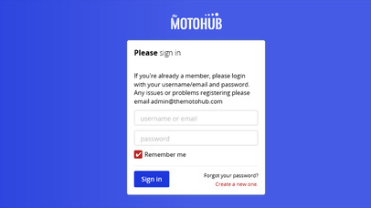 The MotoHub screenshot 2