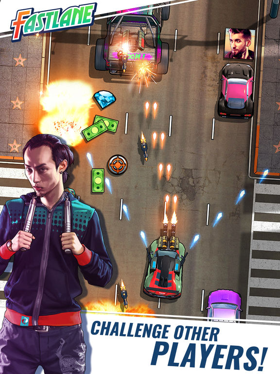Screenshots of Fastlane: Road to Revenge for iPad