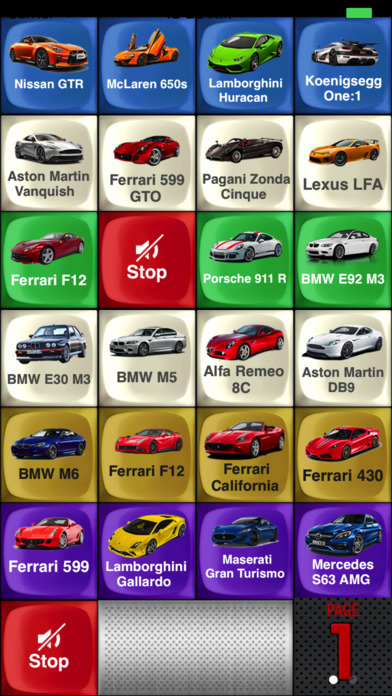 Car Sounds - Sport Cars screenshot 4