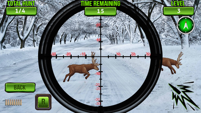 White Tale Deer Snow Pro Hunting Simulation screenshot 2