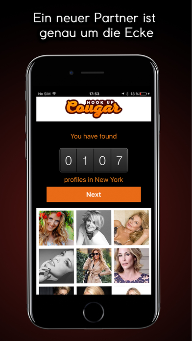 Cougar Hook up dating screenshot 3