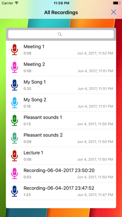 Audio, Voice & Music Recorder screenshot 2