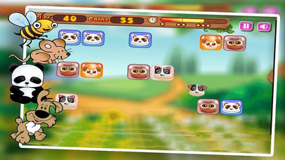 Funny Animal Link - Pet Game screenshot 2