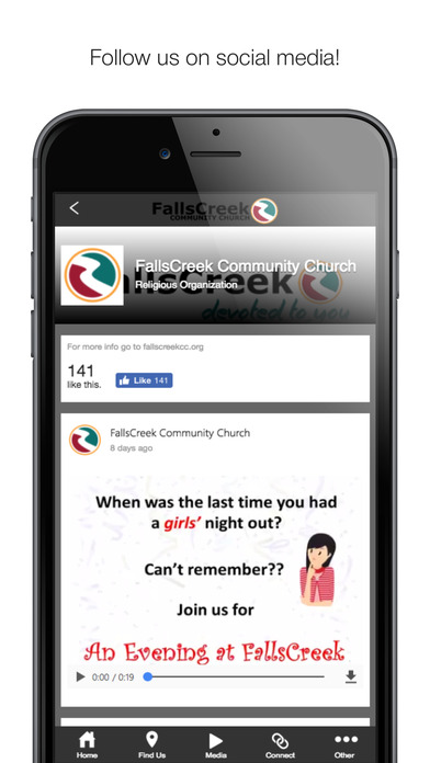 FallsCreek Community Church screenshot 2