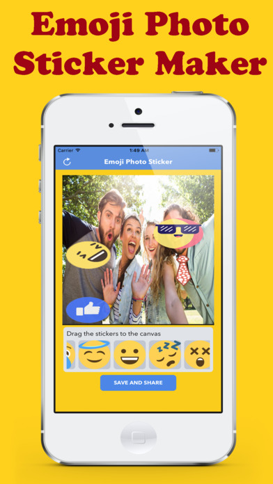 Emoji Photo Sticker Maker screenshot 3