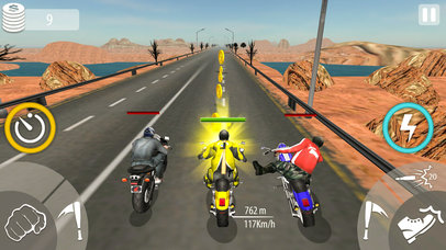 Highway Stunt Bike Attack Racer screenshot 4