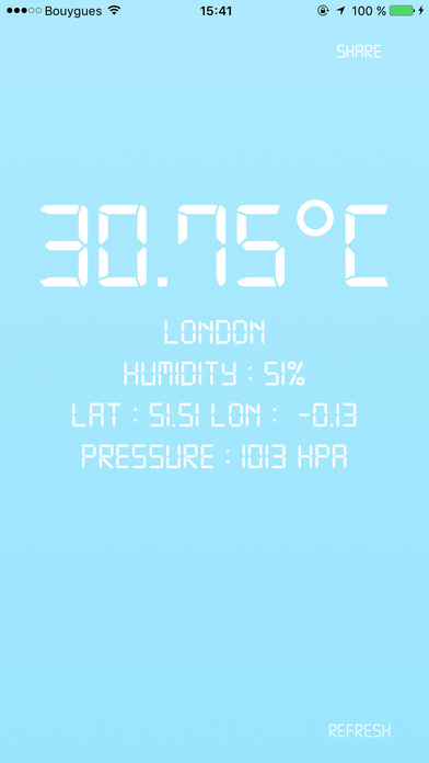 Thermomètre Digital + screenshot 2
