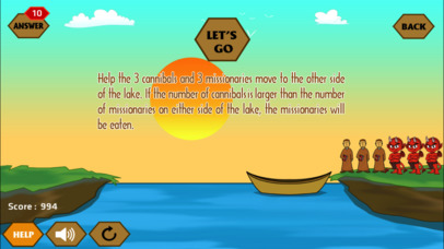 Crossing River Puzzle screenshot 3