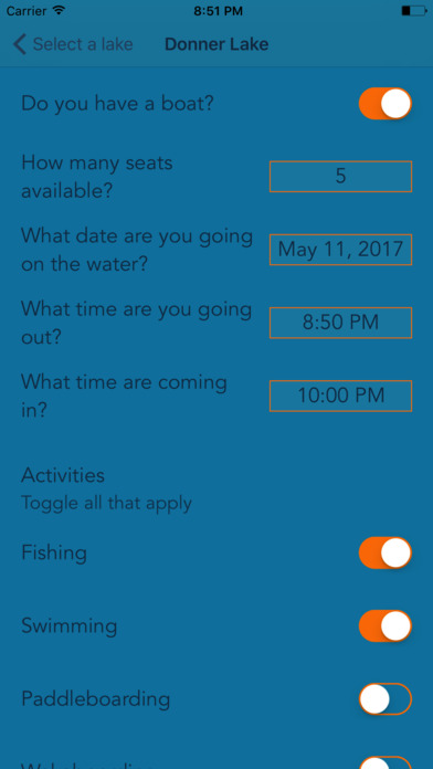 Lake Fun Tuber Boat Sharing App screenshot 3