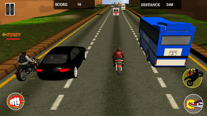Crazy Motor Bike Racing Attack screenshot 3