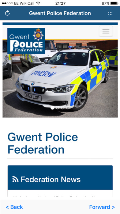 Gwent Police Federation screenshot 3