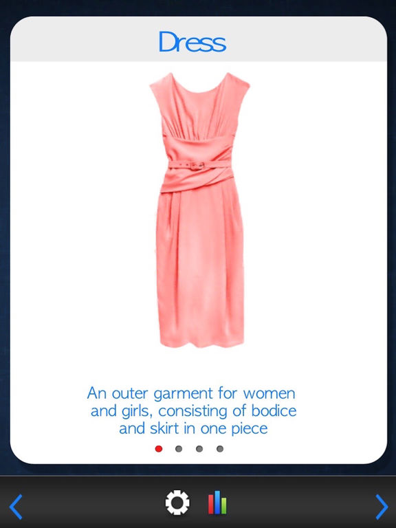 Flashcards - Clothes & Accessoriesscreeshot 2