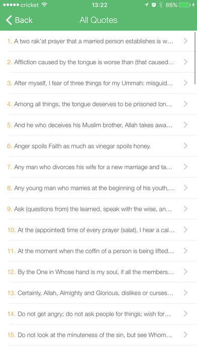 Hazrat Mohammad (s.a.w) screenshot 2