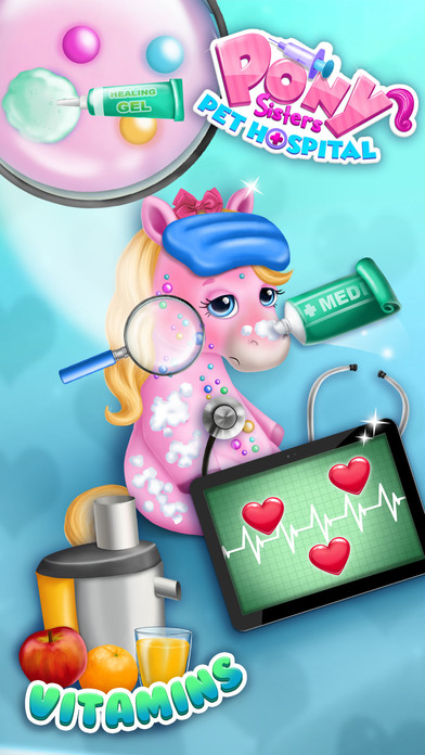 Pony Sisters Pet Hospital - No Ads screenshot 4