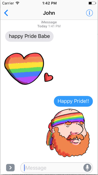 Happy Pride Sticker Pack screenshot 2