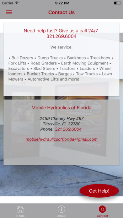 Mobile Hydraulics of Florida screenshot 4