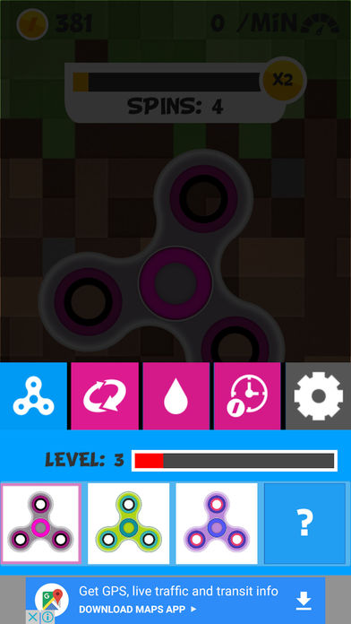 Spinny fidget spinner games free for girls & boys screenshot 2