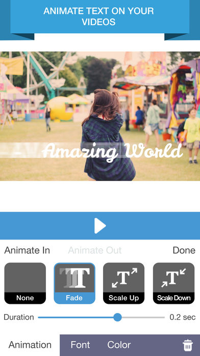 Add Text to Video- Animated Text & Video Watermark screenshot 2