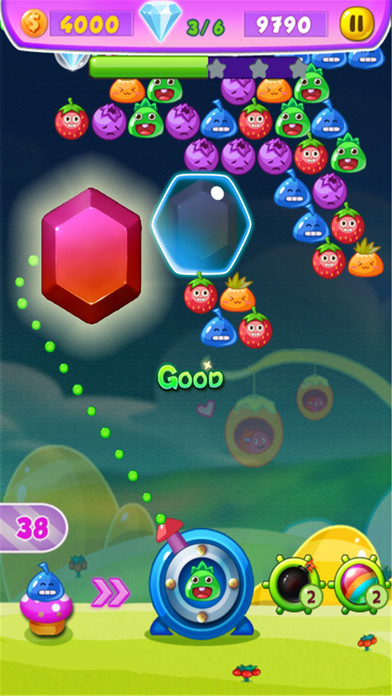 Bubble Fruit - Bubble Shooter Classic screenshot 2