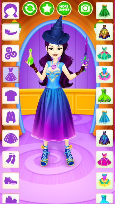 Magic Dress Up - games for girls screenshot 2