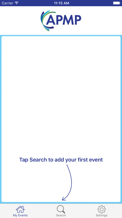 APMP Events screenshot 2