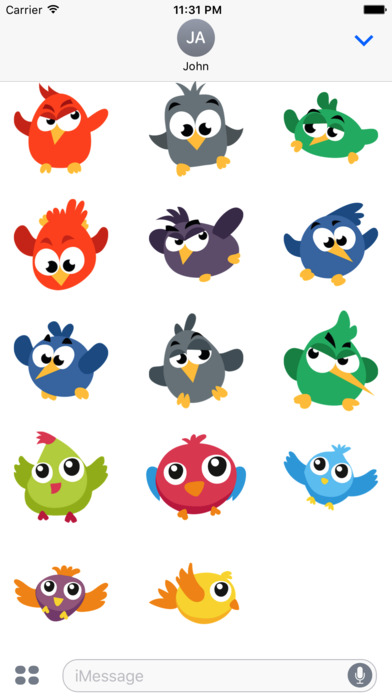 Birds Sticker screenshot 3