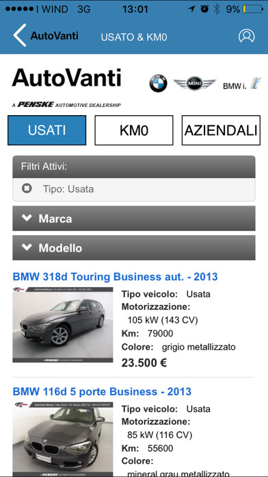 AutoVanti BMW MINI screenshot 3