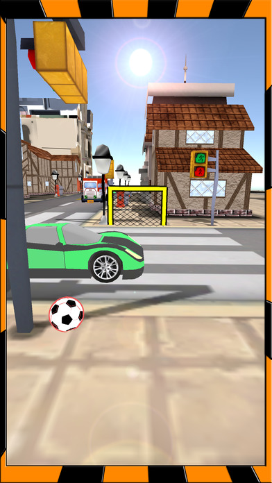 USA Street Football Shooting – Soccer Kickoff game screenshot 3