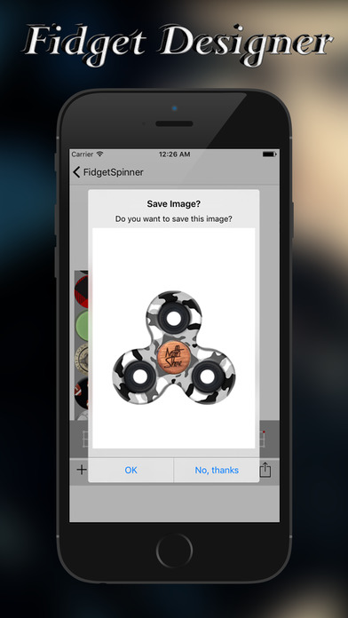 Fidget Designer: Fidget Spinner Edition screenshot 3