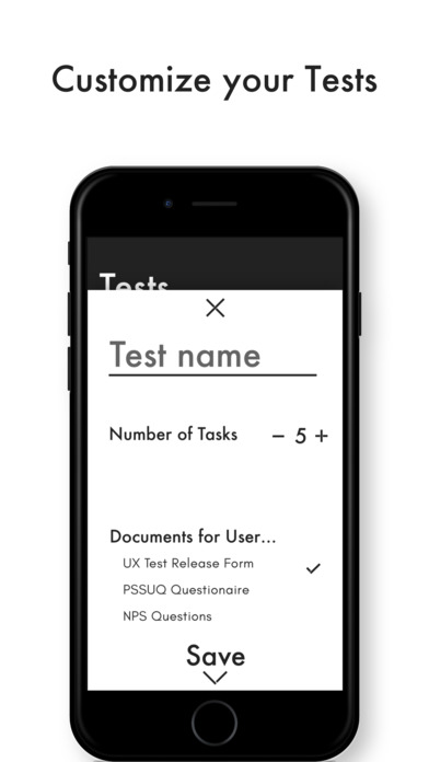 UX - User experience testing screenshot 2