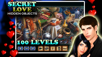 Secret Love Hidden Objects 100 Levels screenshot 2