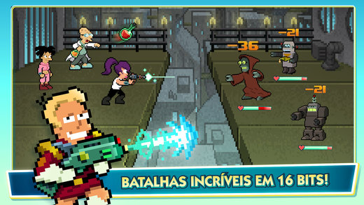 Futurama: Worlds of Tomorrow Screenshot