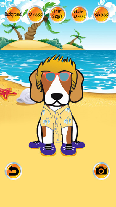 Summer Dress Up Games Free Dog Patrol Version screenshot 2