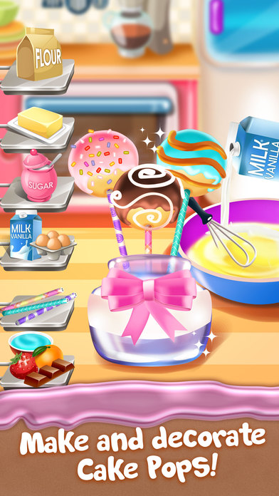 Cupcake Food Maker Cooking Game for Kids screenshot 2